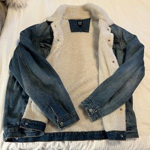 Gap Sherpa Lined Jean Jacket